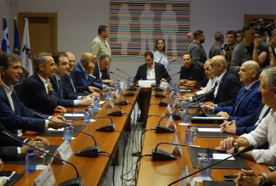 Συνάντηση του πρωθυπουργού, κ. Κυριάκου Μητσοτάκη,  με το δ.σ. της ΔΕΘ-HELEXPO. 
